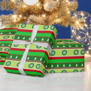 Ugg Christmas Sweater Muster Packpapier