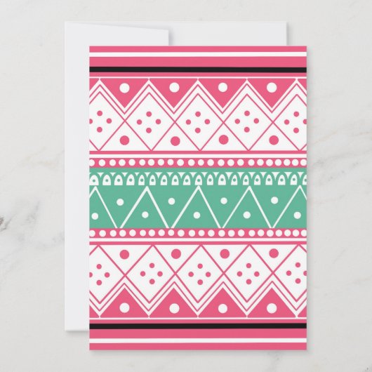 Ugg Christmas Sweater Niedlich Rentier Party Einladung (Rückseite)