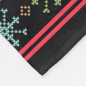 Ugg Christmas Sweater Nordic Strick Fun Chalkboard Fleecedecke (Ecke)