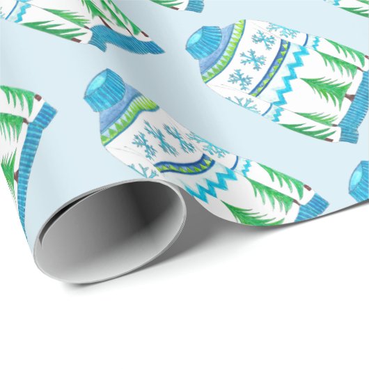 Ugg Christmas Sweater Packpapier (Rolleneckpunkt)