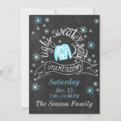 Ugg Christmas Sweater Party Einladung (Vorderseite)