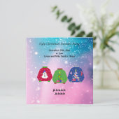 Ugg Christmas Sweater Party Einladung (Stehend Vorderseite)