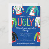 Ugg Christmas Sweater Party Einladung (Vorderseite)