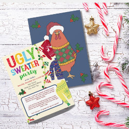 Ugg Christmas Sweater Party Einladung