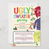 Ugg Christmas Sweater Party Einladung (Vorderseite)