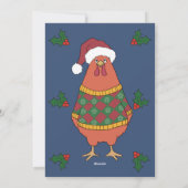 Ugg Christmas Sweater Party Einladung (Rückseite)