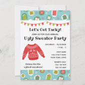 Ugg Christmas Sweater Party Einladung (Vorderseite)