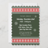 Ugg Christmas Sweater Party Einladungen (Rückseite)