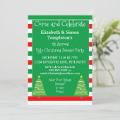 Ugg Christmas Sweater Party Einladungen (Stehend Vorderseite)