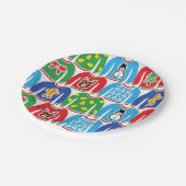 Ugg Christmas Sweater Party Holiday Xmas Party Pappteller (Schrägansicht)