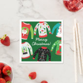 Ugg Christmas Sweater Party Napkins Serviette (Beispiel)