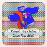 Ugg Christmas Sweater Party Personalisiert