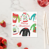 Ugg Christmas Sweater Party Serviette (Beispiel)