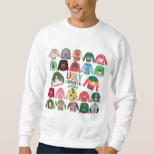 Ugg Christmas Sweater Party Sweatshirt (Vorderseite)