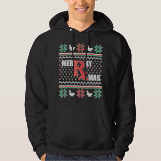 Ugg Christmas Sweater Pharmacy Tech Merry Xmas Ph Hoodie