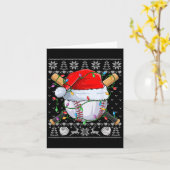 Ugg Christmas Sweater S Men Boys Kids Baseball Pl Karte (Gelbe Blume)