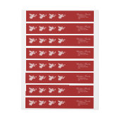 Ugg Christmas Sweater Trumpet Angels Red (Bogen)