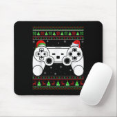 Ugg Christmas Sweater Video Game Controller Xmas Mousepad (Mit Mouse)