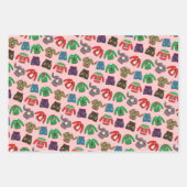 Ugg Christmas Sweater Wrapping Paper Geschenkpapier Set (Vorderseite 3)