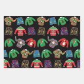 Ugg Christmas Sweater Wrapping Paper Geschenkpapier Set (Vorderseite 2)