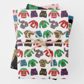 Ugg Christmas Sweater Wrapping Paper Geschenkpapier Set (Beispiel)