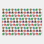 Ugg Christmas Sweater Wrapping Paper Geschenkpapier Set (Vorderseite)