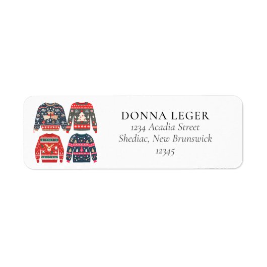 Ugg Christmas Sweaters Address (Vorne)
