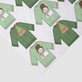 Ugg Christmas Sweaters Grünbuch zu Weihnachten Seidenpapier (Detail)
