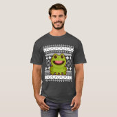 Ugg Christmas Sweatershirt Christmas Frog lustig T-Shirt (Vorne ganz)