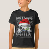 Ugg Christmas Video Game Controller Weihnachtsgam T-Shirt (Vorderseite)
