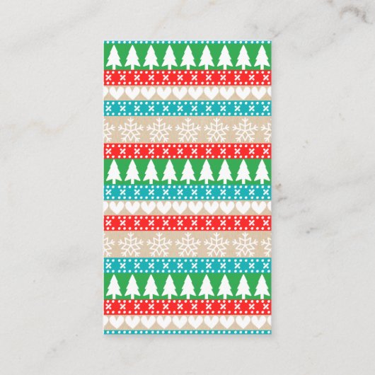 Ugg Sweater Christmas Baby Duschdusche Windeln Raf Begleitkarte (Rückseite)