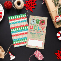 Ugg Sweater Christmas Baby Duschdusche Windeln Raf