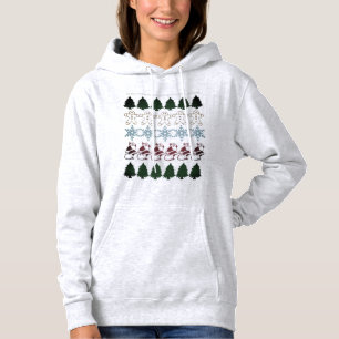 Ugg Sweater Christmas Party Funny Custom Text Hoodie