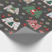 Ugg Sweater Christmas Wrapping Paper Geschenkpapier (Ecke)