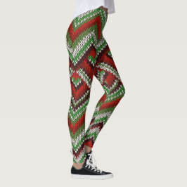 Ugg Sweater-Muster Weihnachts-Leggings Leggings