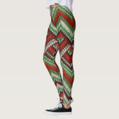 Ugg Sweater-Muster Weihnachts-Leggings Leggings (Links)