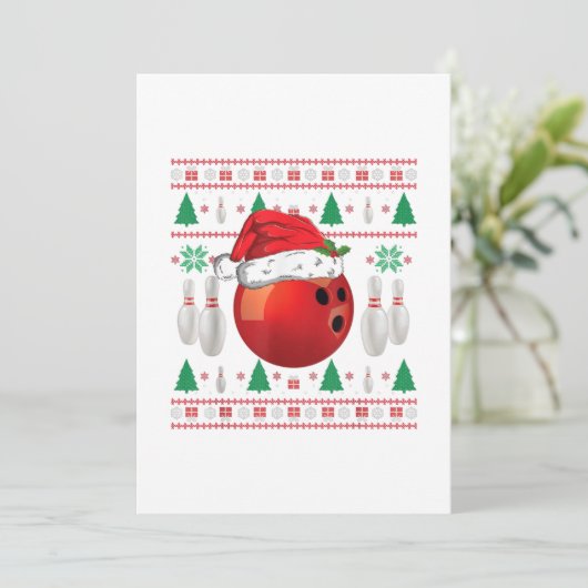 Ugg Weihnachten Bowling Shirt Geschenke Jungs Kind Save The Date (Stehend Vorderseite)