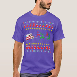 Ugg Weihnachts-Sweater für Ambulance Driver Parame T-Shirt