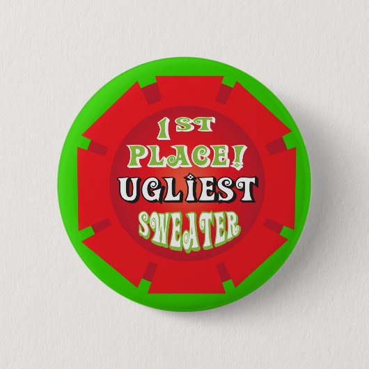 Ugge Christmas Sweater Button Award (Vorderseite)