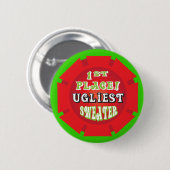 Ugge Christmas Sweater Button Award (Vorne & Hinten)