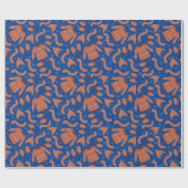 Ugge Christmas Sweater Hat Scarf Red White Geschenkpapier (Flach)