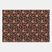 Ugge Christmas Sweater Hat Scarf Red White Geschenkpapier Set (Vorderseite 2)