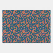 Ugge Christmas Sweater Hat Scarf Red White Geschenkpapier Set (Vorderseite 3)