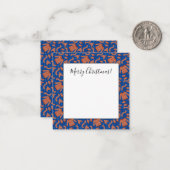 Ugge Christmas Sweater Hat Scarf Red White Mitteilungskarte (Vorderseite/Rückseite Beispiel)