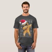Uggulwein Sweater Dabbing Gingerbread Man T-Shirt (Vorne ganz)