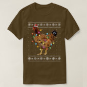 Uggulwein Sweater Funny Chicken Weihnachten T-Shirt (Design vorne)