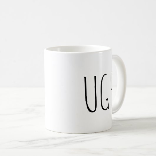 UGH| Funny Coffee Tasse (VorderseiteRechts)