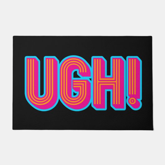 Ugh! Fußmatte (Vorderseite)