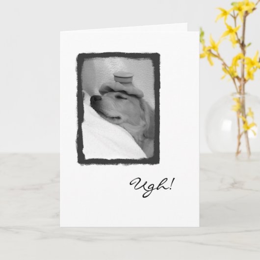 Ugh! Karte (Gelbe Blume)