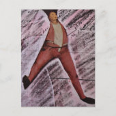 Ugh MAth Mixed Media Collage Postkarte (Vorderseite)